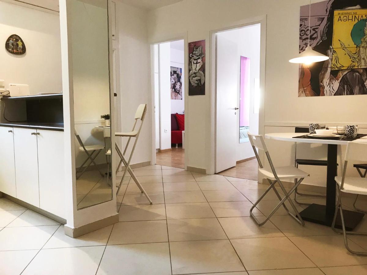 Ferienwohnung Athens By Foot: Perfect Flat With Terrace Exterior foto