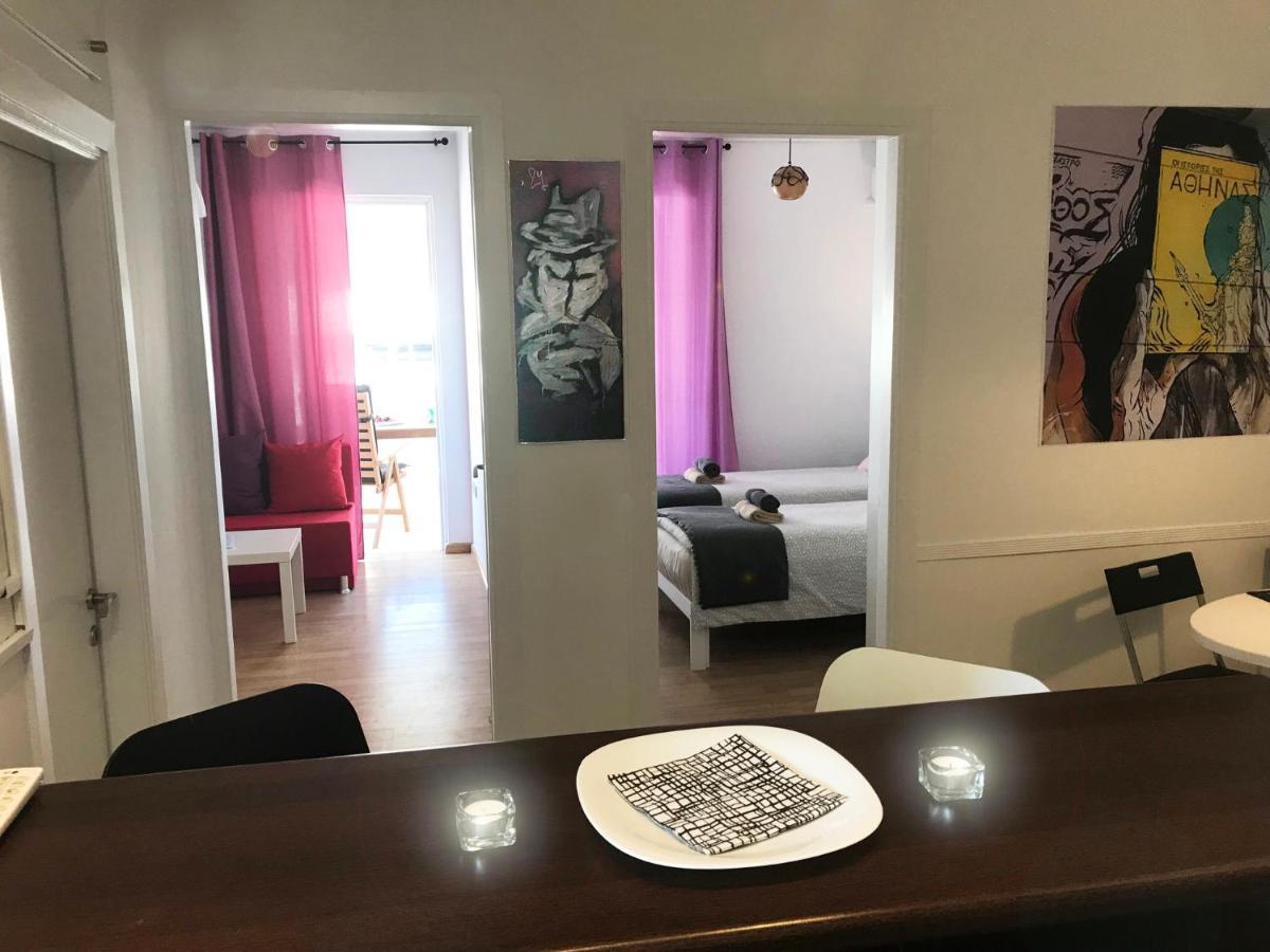 Ferienwohnung Athens By Foot: Perfect Flat With Terrace Exterior foto