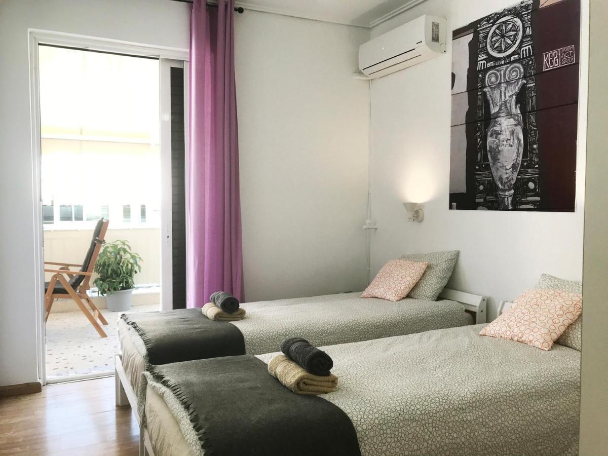 Ferienwohnung Athens By Foot: Perfect Flat With Terrace Exterior foto